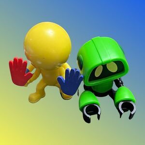 2 Series 1 Blind Bag Poppy Playtime  Player & Rare Boogie Bot Mini Figures B5